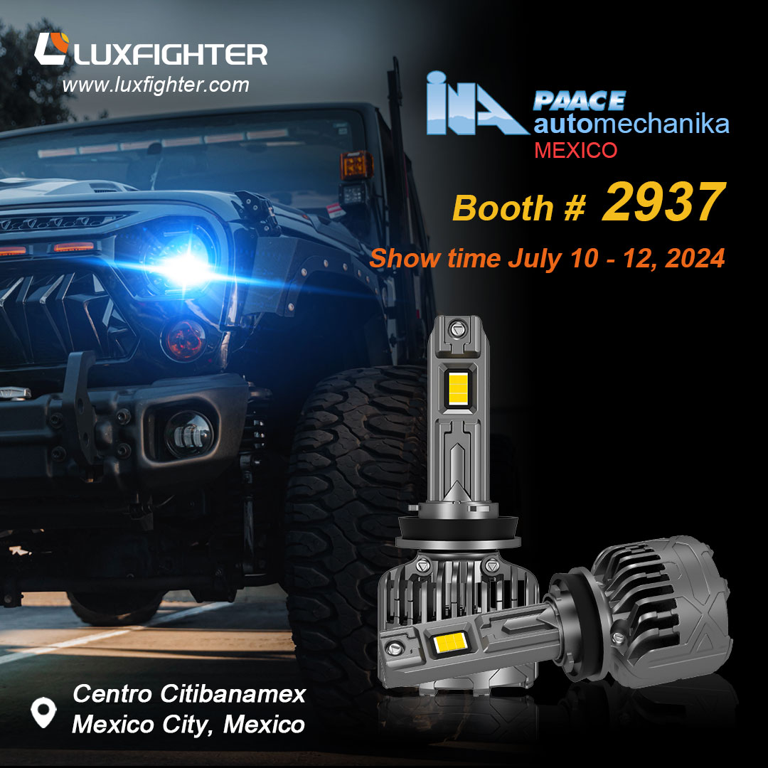 LUXFIGHTER 車用 LED ヘッドライト 2024 メキシコ INA PAACE