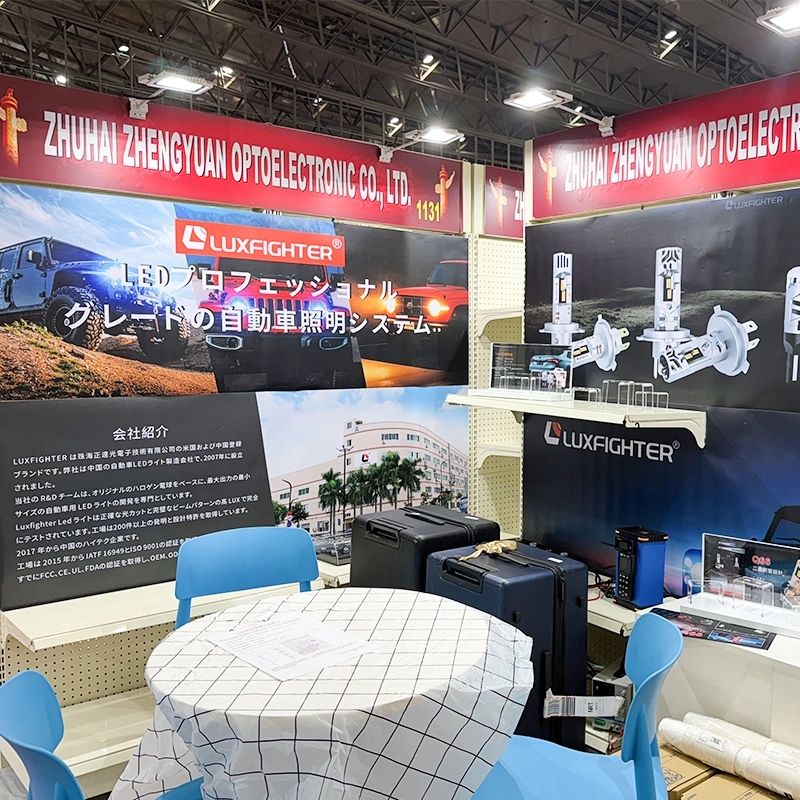 2026 東京で LUXFIGHTER LED ヘッドライトをご覧ください
